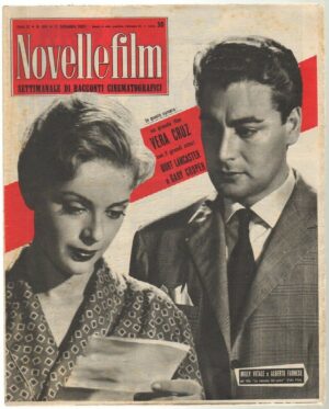 Rivista NOVELLEFILM Anno 1955 n. 404 - In copertina Milly Vitale e A. Farnese