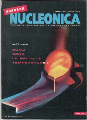 Rivista POPULAR NUCLEONICA Anno 1961 n.1