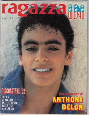 Rivista RAGAZZA IN Anno 1982 n.42 Alessandra Mussolini, Harrison Ford