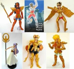 Saint Seiya - Cavalieri dello Zodiaco - Set Completo 6 Figure cm 8 - Gashapon Bandai (3)