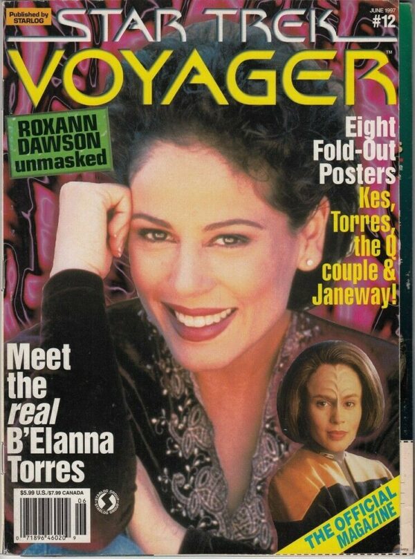 STAR-TREK-VOYAGER-Magazine-n-12-June-1997-in-Inglese-ed-Starlog-123917129773