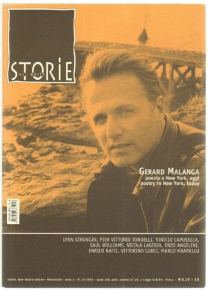 Rivista Storie All write n. 44 - 2002 - Gerard Malanga