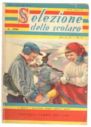 Selezione dello Scolaro Serie 2 n. 4 di Gennaio 1958. Fabbri