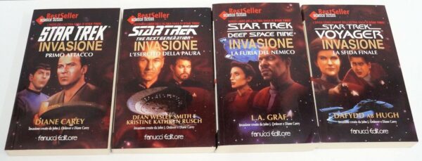 Star-Trek-INVASIONE-Serie-Completa-4-Vol-Science-Fiction-1-ed-Fanucci-123846710963-2