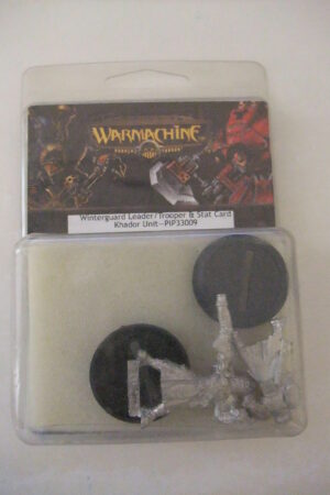 WARMACHINE: WINTERGUARD LEADER / TROOPER KHADOR da montare dipingere Cod P12