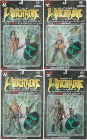 WITCHBLADE. Sara Pezzini, Medieval, Kenneth Irons, Nottingham. Action figures To