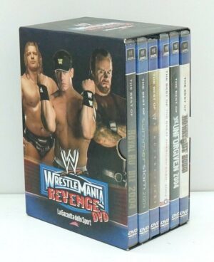 Wrestle Mania Revenge. Raccolta Completa Cofanetto con n. 6 DVD. Versione da edicola