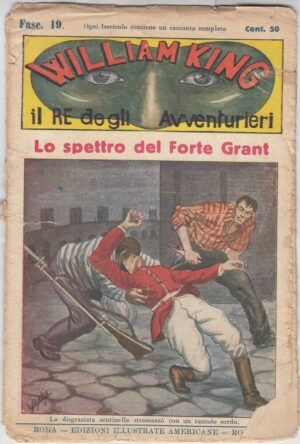 William King il Re degli Avventurieri fasc. 19: LO SPETTRO DEL FORTE GRANT