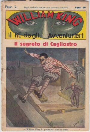 William King il Re degli Avventurieri fasc. 7: IL SEGRETO DI CAGLIOSTRO