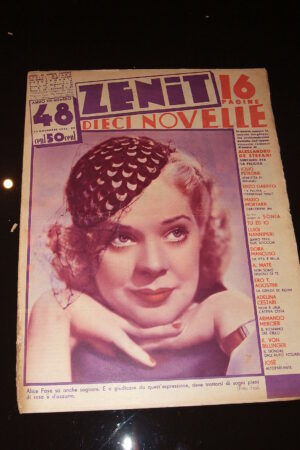 ZENIT (8 NOVELLE) anno VII N.48 rivista del 1936
