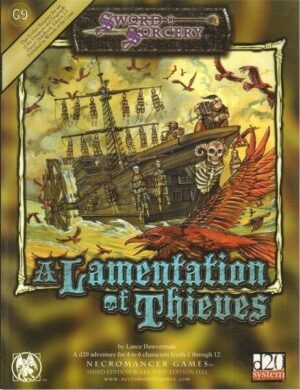 A LAMENTATION OF THIEVES  G9 - Sword Sorcery - D&D ed. White Wolf  D20