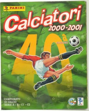 Album CALCIATORI 2000-2001 Panini. Incompleto Mancanti 34 fig e nuovi acquisti