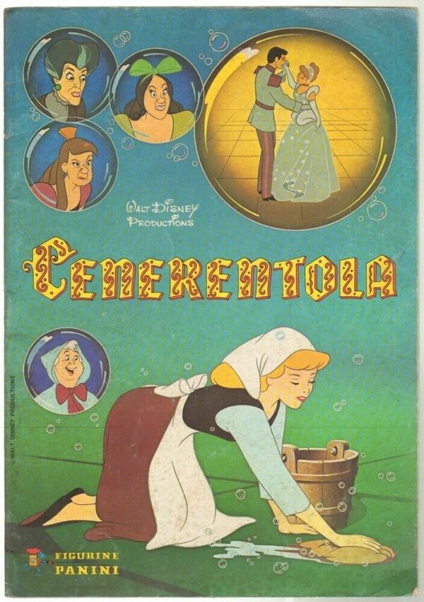 Album-Figurine-Disney-CENERENTOLA-1982-Incompleto-Panini-123645316094