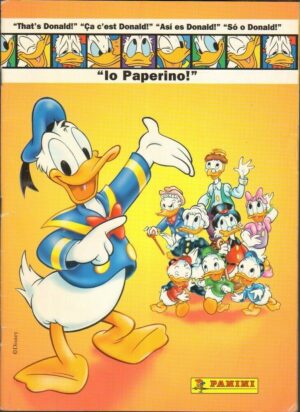 Album Figurine IO PAPERINO. Disney. Anno 1997. Presenti 84 figurine su 277