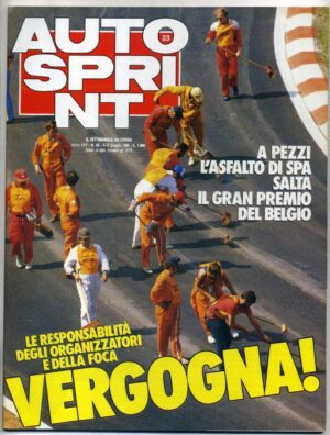 Autosprint 1985 n.23 Giugno - Ritmo rifà il trucco, Ford RS 200 gr.B, Mitsubishi