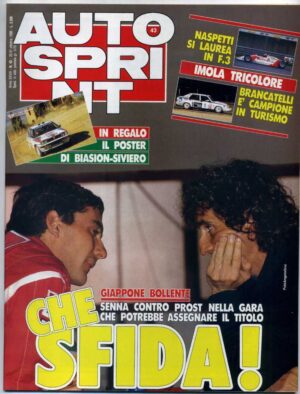 Autosprint 1988 n.43 Ottobre - Senna contro Prost, F3 Naspetti