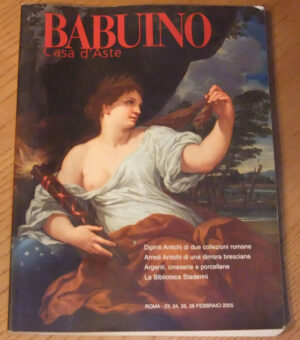 BABUINO Casa D'Aste. Dipinti due collezioni romane...23-26 Febbraio 2005