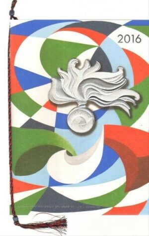 Calendario Carabinieri anno 2016 in SPAGNOLO. Con Cordoncino Originale