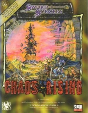 CHAOS RISING G5 - Sword Sorcery - Dungeons & Dragons ed. White Wolf  D20