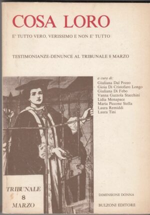 COSA LORO di AA. VV. ed. Bulzoni 1980