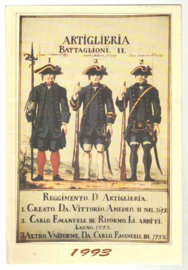Calendario-Reggimento-dArtiglieria-Anno-1993-112697278804