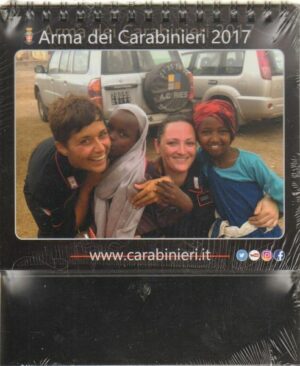 Calendario da tavolo ARMA DEI CARABINIERI Anno 2017