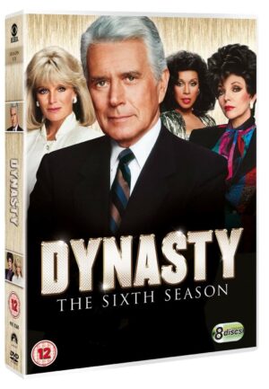 DINASTY The Sixth Season n. 8 DVD in Cofanetto Edizione UK Lingua inglese. ENG