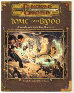DUNGEONS & DRAGONS TOME AND BLOOD Guida in Inglese ed. Wizards 2001