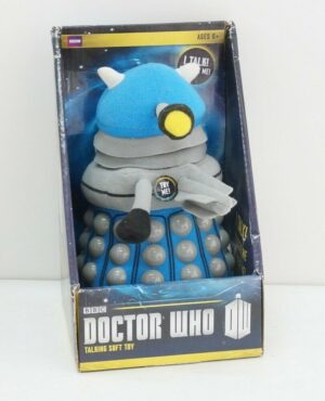 DW DOCTOR WHO Peluche DALEK Parlante Blu NON FUNZIONANTE. Undergroun Toys