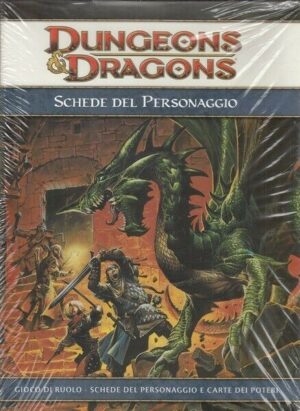 Dungeons & Dragons - Schede del Personaggio e Carte dei Poteri ed. Twenty Five 60012