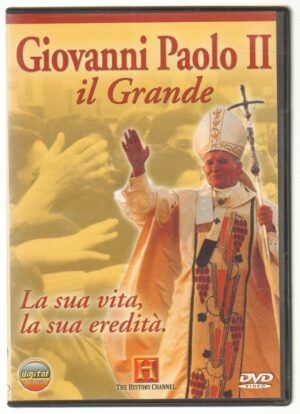 GIOVANNI PAOLO II IL GRANDE DVD Film ITALIANO PAL Abbinamento Editoriale