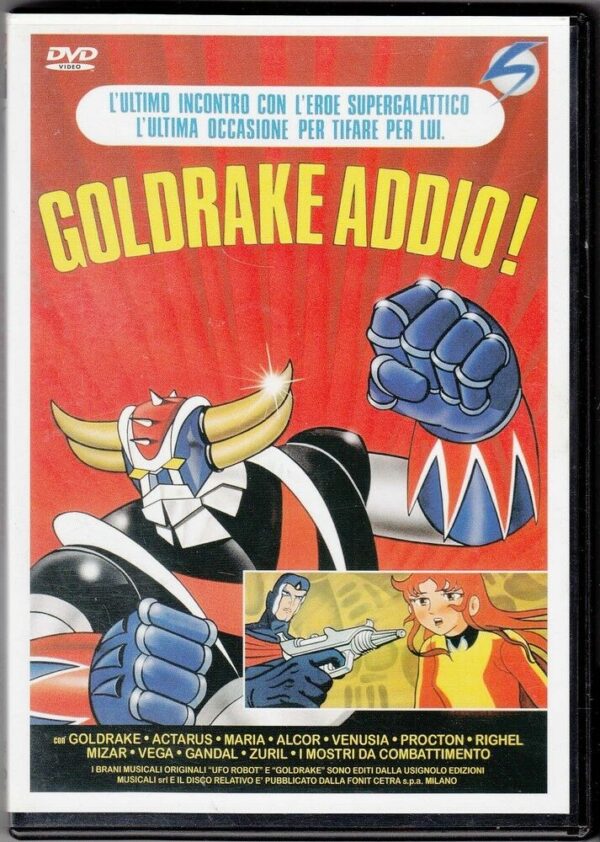 GOLDRAKE-ADDIO-Stormovie-DVD-111933847414