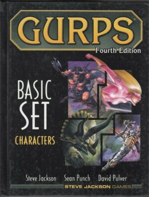 GURPS BASIC SET CHARACTERS in Inglese Fourth Edition ed. Steve Jackson