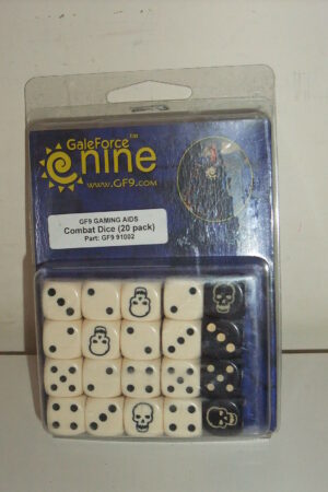 Gale Force Nine GF9 COMBAT DICE - 20 DADI  (G2)