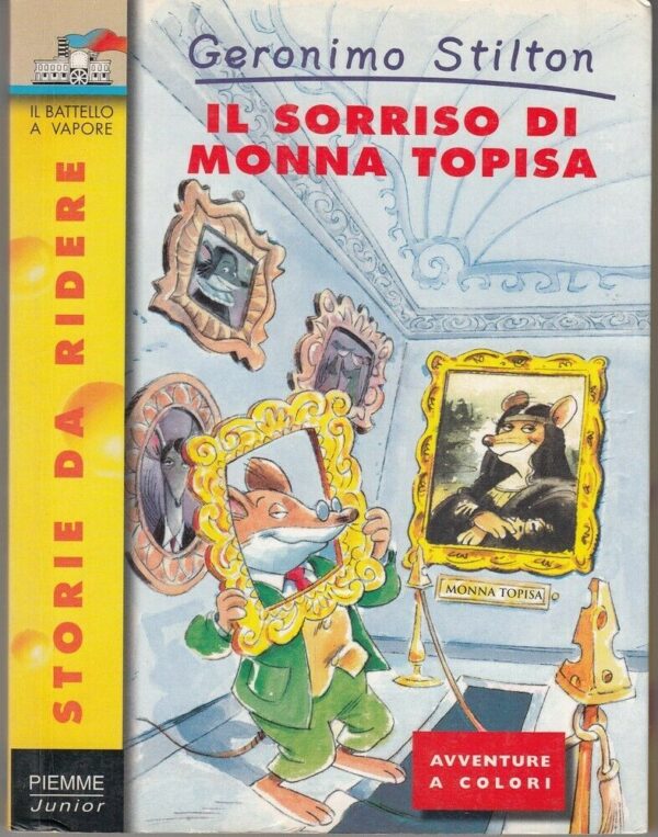 Geronimo-Stilton-n-10-IL-SORRISO-DI-MONNA-TOPISA-ed-Piemme-123903654134