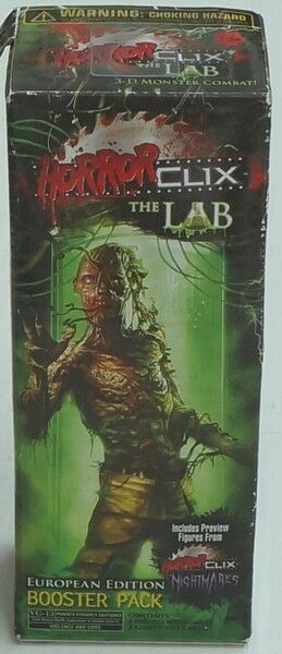 HORRORCLIX THE LAB Booster Pack European Editon WizKids Games 2007