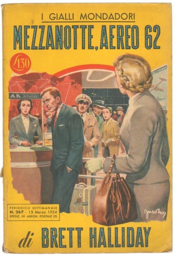 I-Gialli-Mondadori-n-267-MEZZANOTTE-AEREO-62-di-Brett-Halliday-1954-Mondadori-123630474384