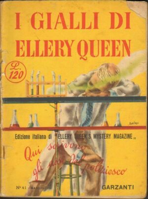 I Gialli di Ellery Queen n. 41 ed. Garzanti 1953 Maggio