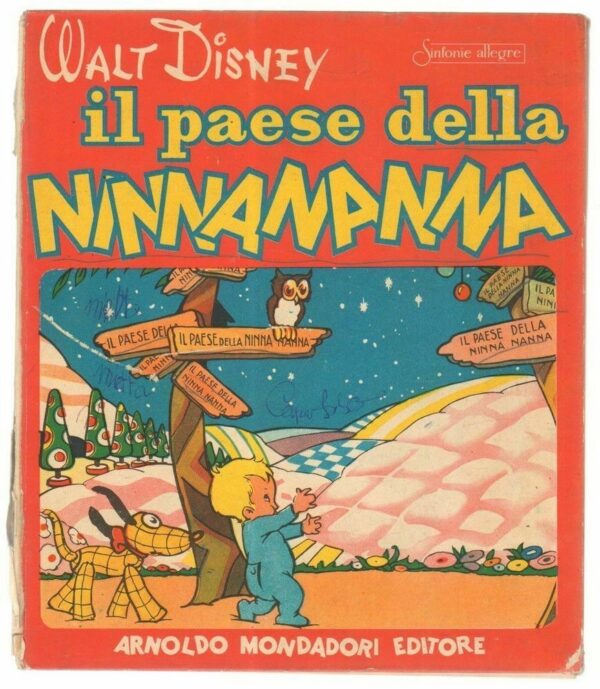 IL-PAESE-DELLA-NINNA-NANNA-di-Walt-Disney-ed-Mondadori-1949-Sinfonie-Allegre-112919068864