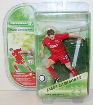 (NA) JAMIE CARRAGHER Action Figures 3D Stars Football 15cm LIVERPOOL SOCCERSERIE NEW