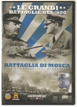 La battaglia di Mosca - DVD Le grandi battaglie del '900 vol. 10 - Versione da edicola - DVD in Italiano