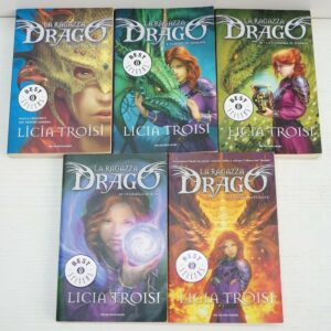 LA RAGAZZA DRAGO Saga Completa 5 Volumi di Licia Troisi ed. Mondadori
