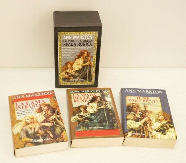 LA-TRILOGIA-DELLA-SPADA-RUNICA-3-vol-con-Cofanetto-di-Ann-Marston-ed-Nord-123910564454-2