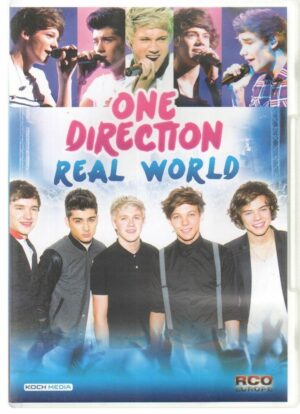 ONE DIRECTION REAL WORLD DVD ITALIANO PAL Abbinamento Editoriale