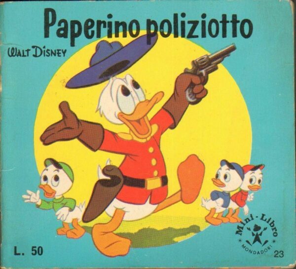 PAPERINO-POLIZIOTTO-di-Walt-Disney-Mini-Libro-n-23-ed-Mondadori-122549730824
