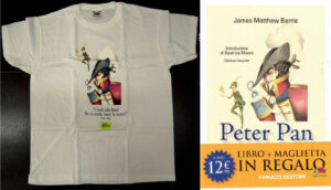 Peter Pan di James Matthew Barrie CON MAGLIETTA ed. Fanucci