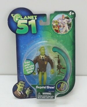 Planet 51 GENERAL GRAWL Mini Action Figure. Jazwares