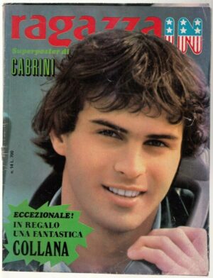 Poster RAGAZZA IN Anno 1981 Antonio Cabrini