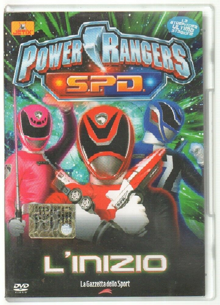 Power Rangers SPD vol. 1 L'INIZIO - DVD ITA Abbinamento Editoriale