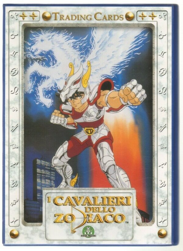 Raccoglitore-Trading-Cards-Saint-Seya-Cavalieri-dello-Zodiaco-Giochi-Preziosi-123687318424